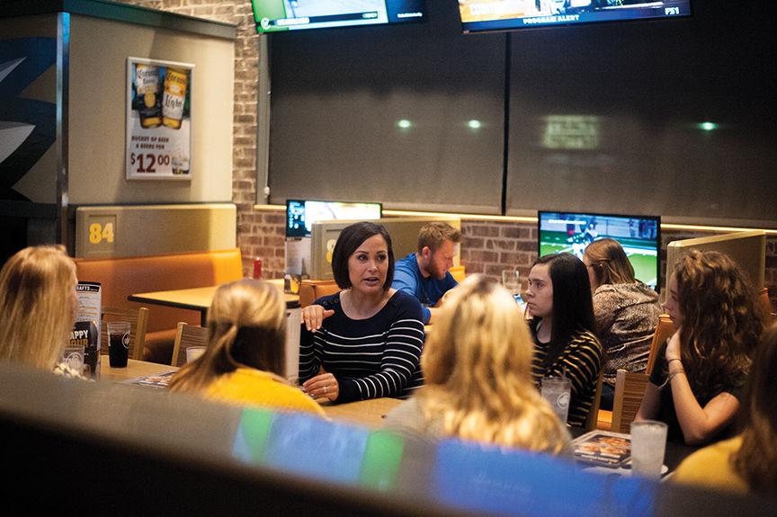 Coleman talks basketball, leadership skills with local girls